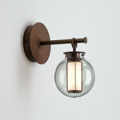 Ex-Display BAI DI DI Wall Lamp - Bronze with Grey Glass
