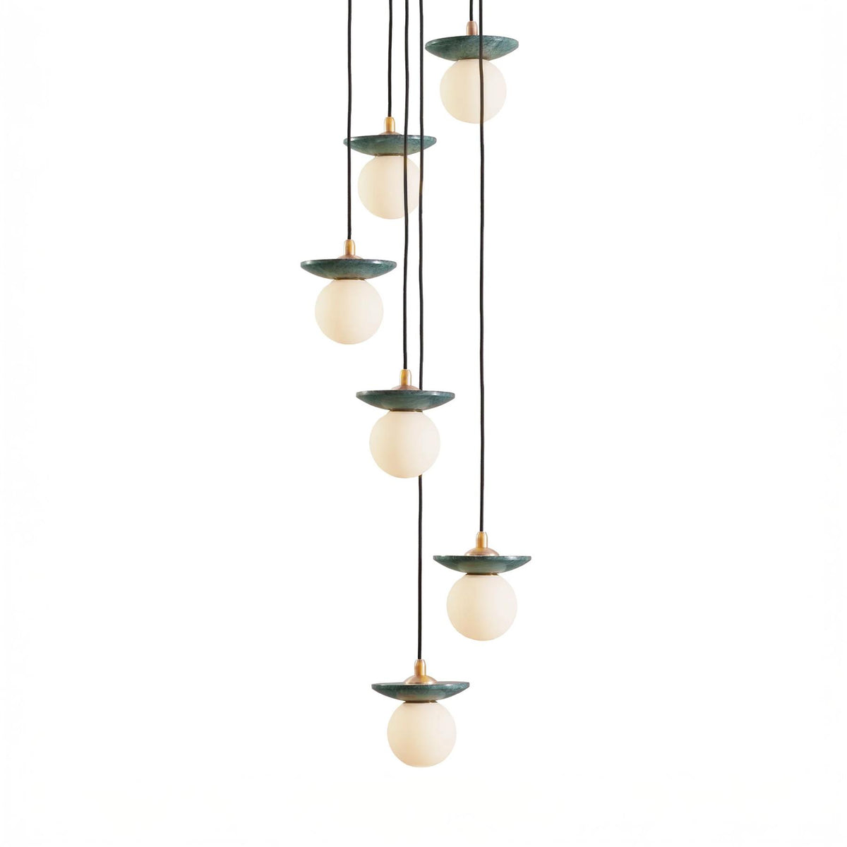 J. Adams Orbit Cluster Pendant Light