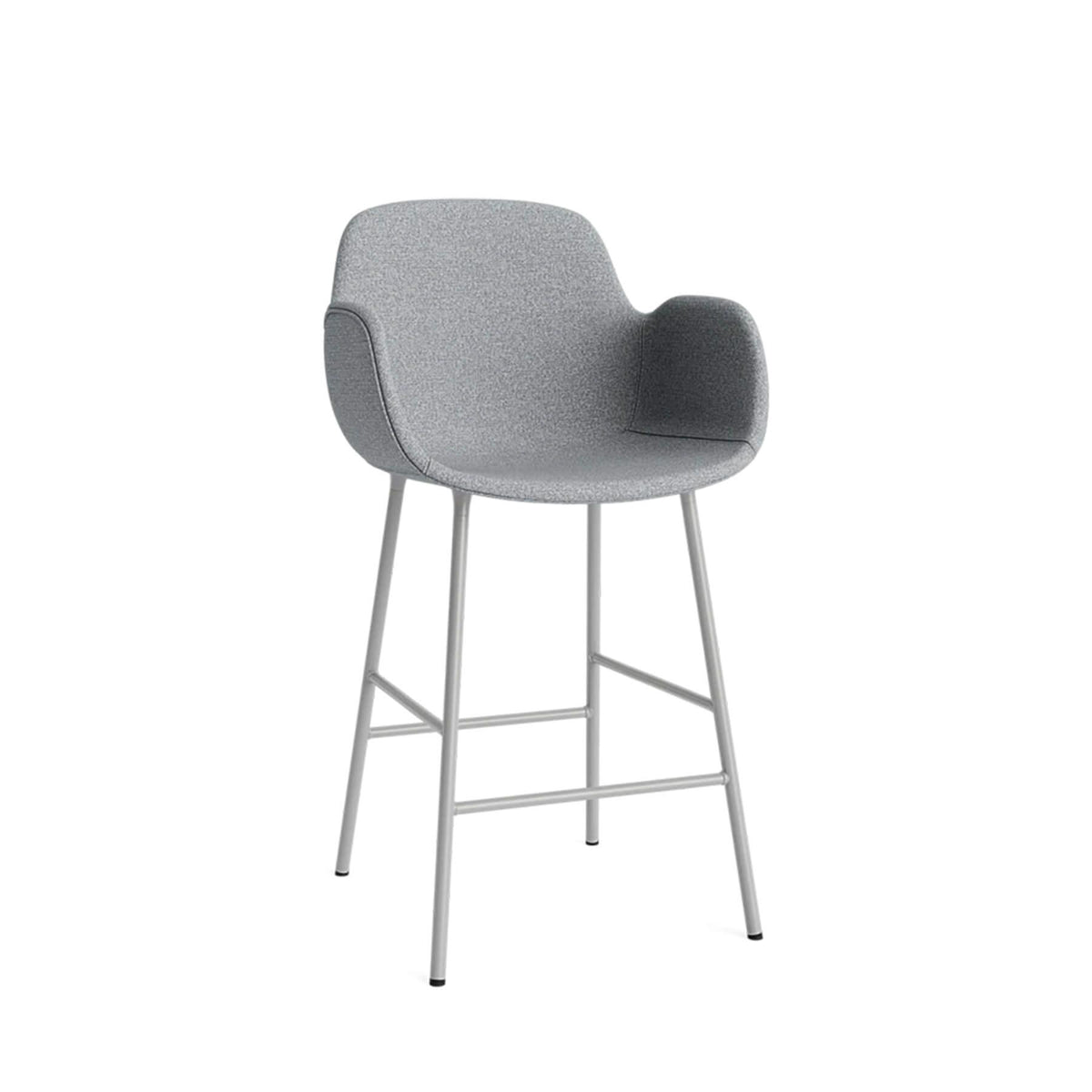 Normann Copenhagen Form Bar Armchair, Metal Legs