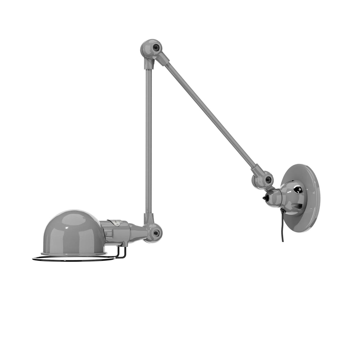 Jielde Signal Two Arm Adjustable Wall Light - Gloss