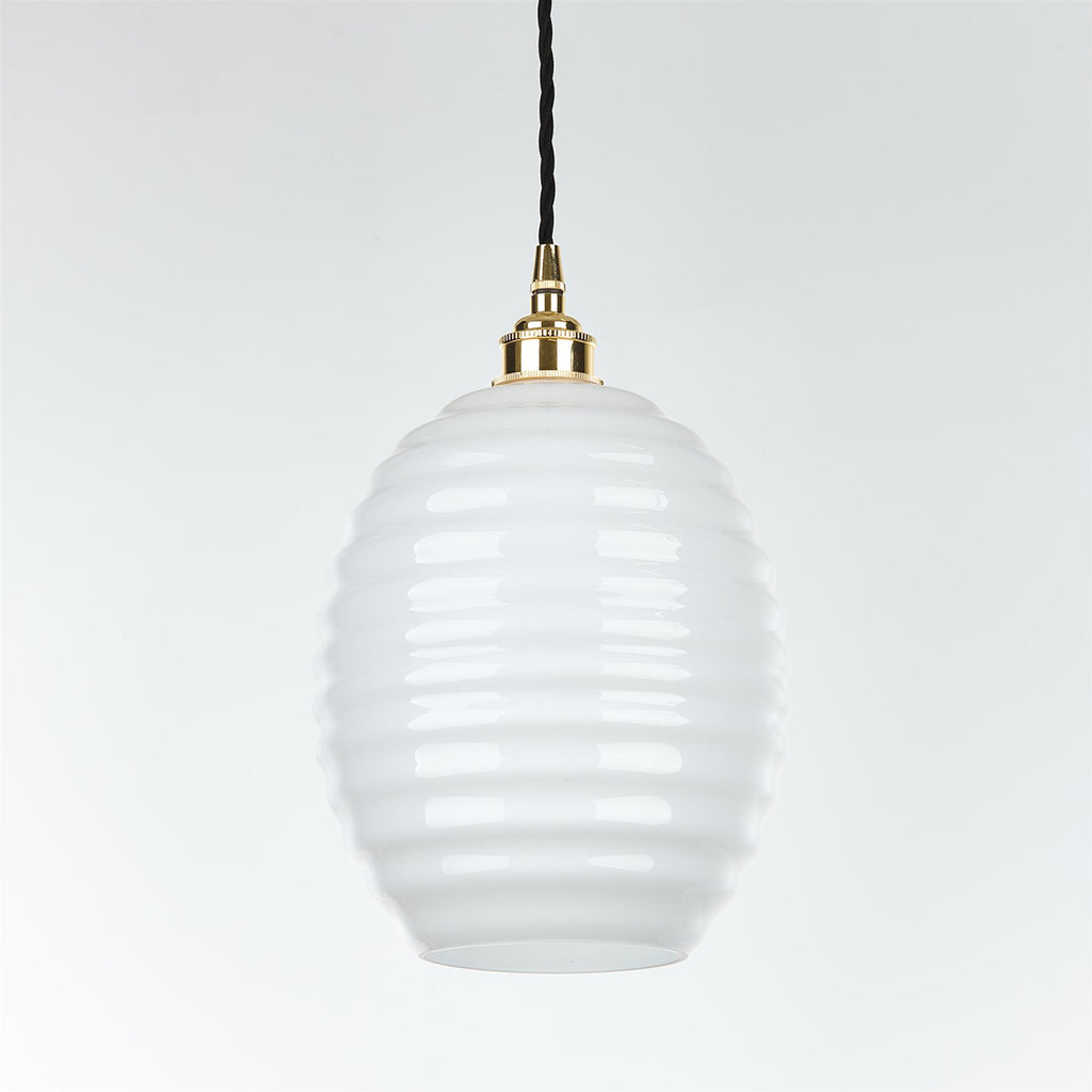 Old School Electric Beehive Pendant Light