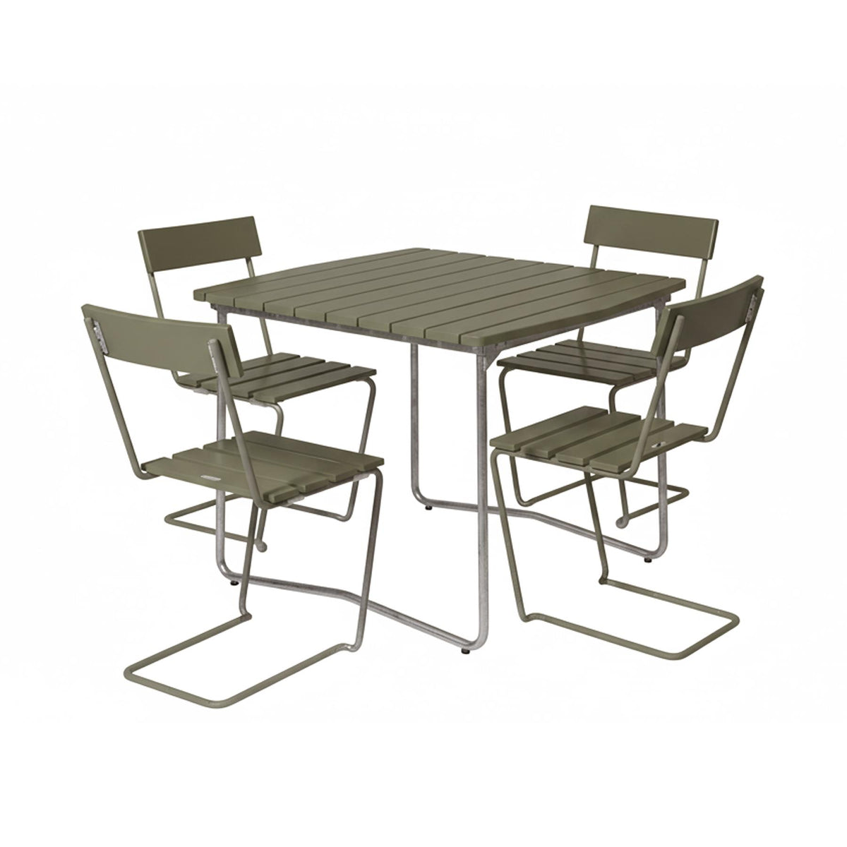 Grythyttan Stålmöbler Outdoor Dining Set - Small - Curated by Holloways of Ludlow