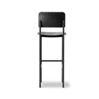 Fredericia Plan Bar Stool with Metal Legs