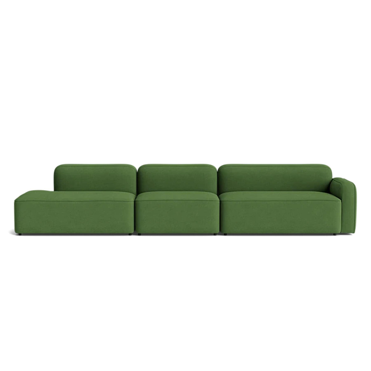 Normann Copenhagen Rope Modular 3 Seater Right Armrest Sofa