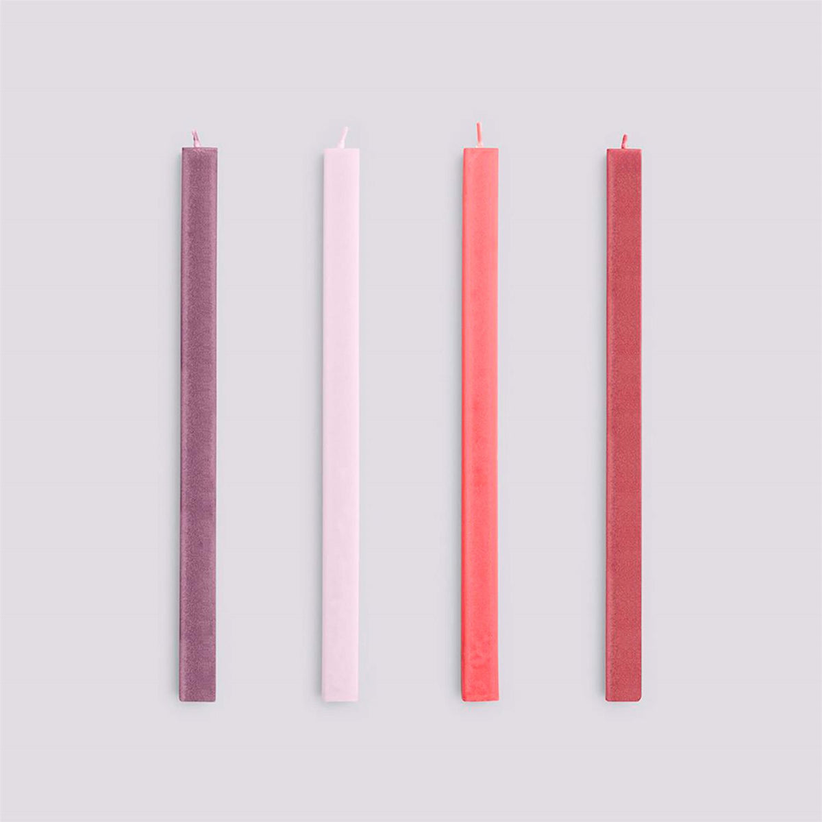 HAY Square Candle, Set of 4