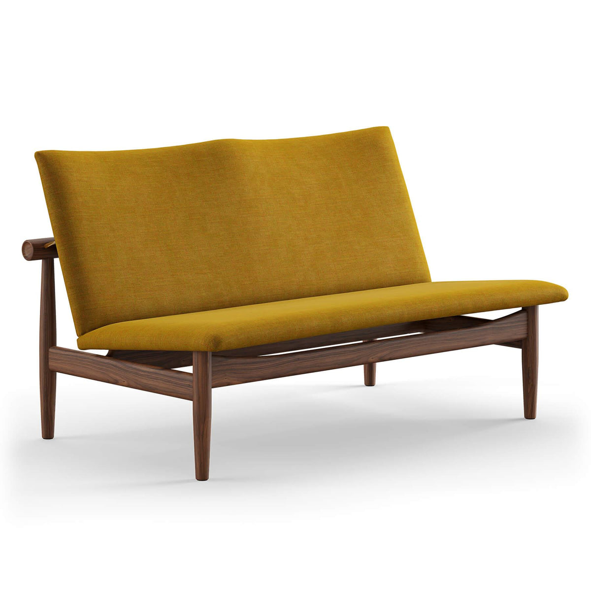 Finn Juhl The Japan 2 Seater Sofa in Walnut