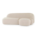 Kartell Aaland 3+ Seater Sofa Tissue Gorgone
