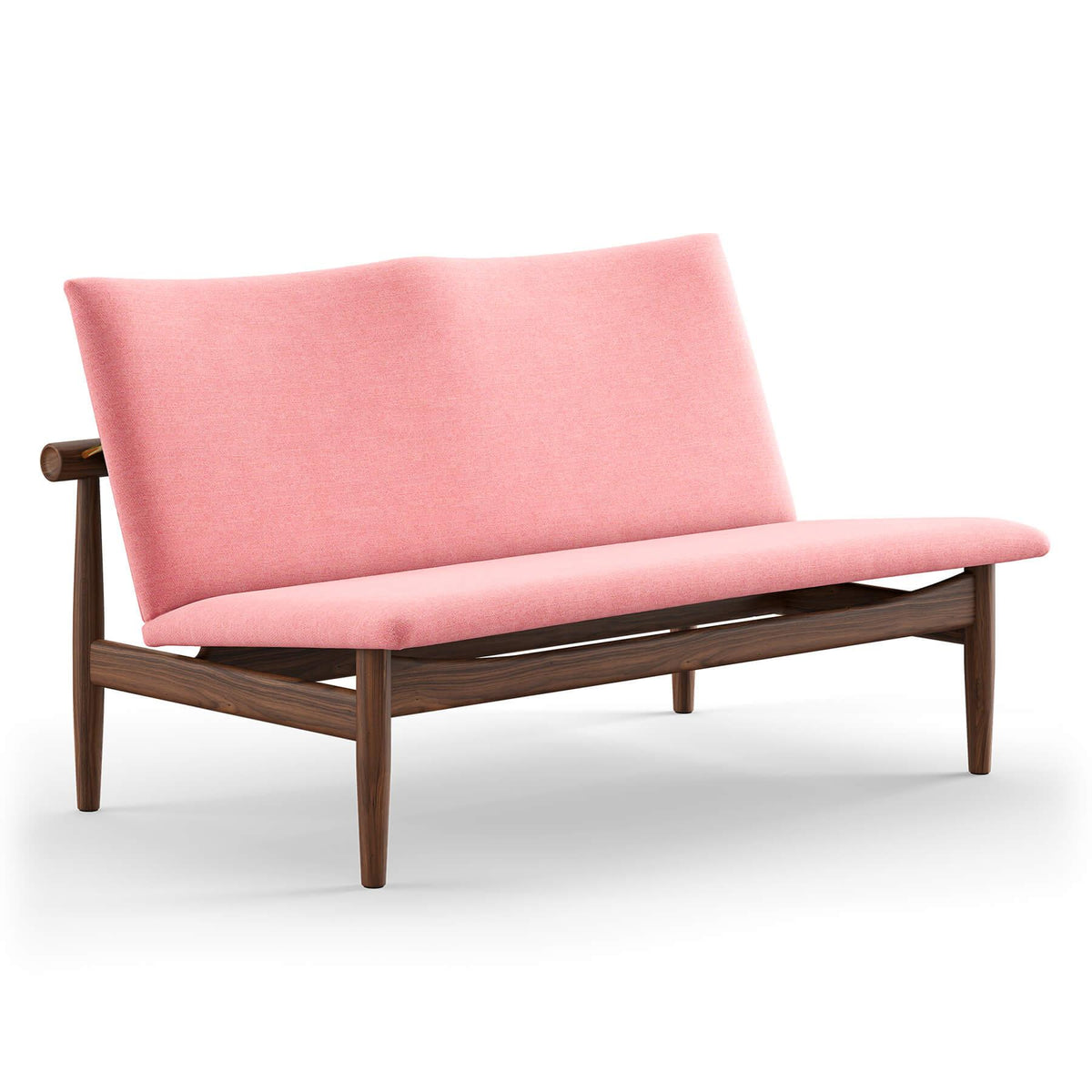 Finn Juhl The Japan 2 Seater Sofa in Walnut