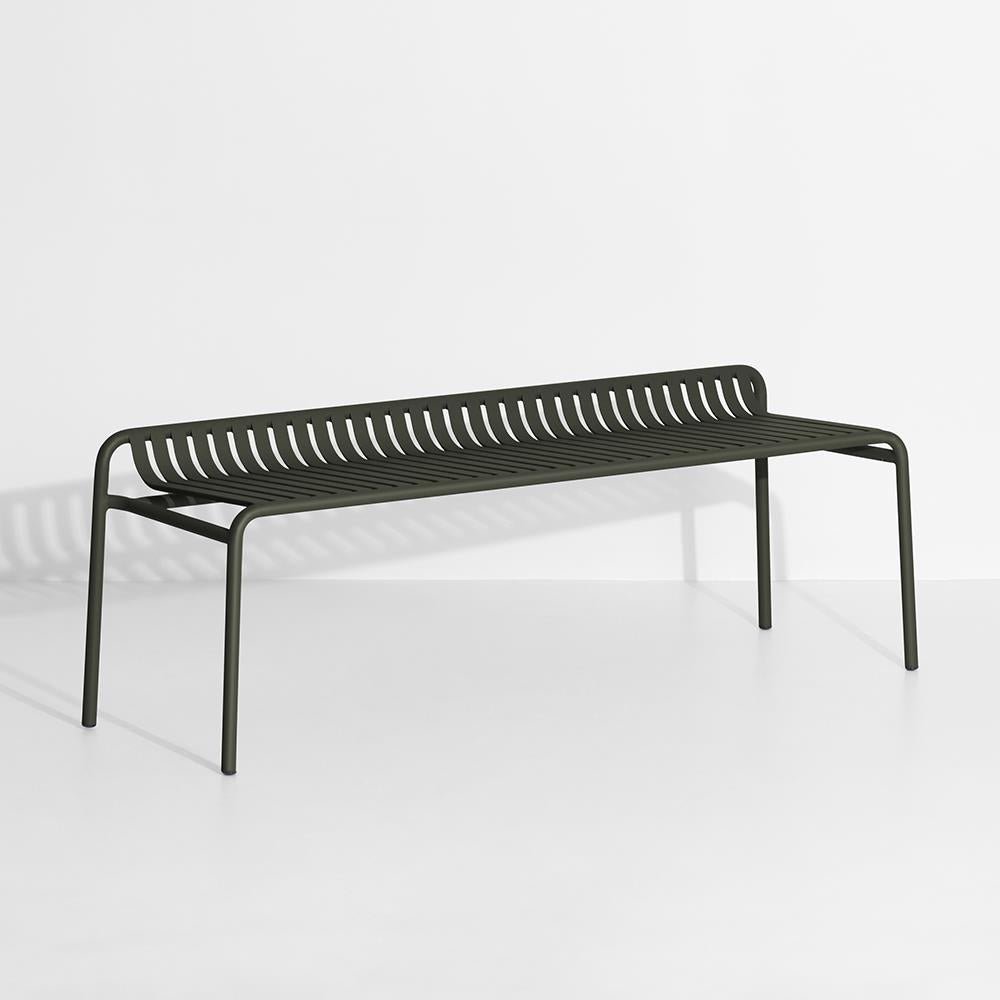 Petite Friture Week-End Garden Bench without Back