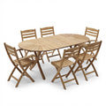 Fritz Hansen Selandia Garden Dining Set - Large - Curated by Holloways of Ludlow