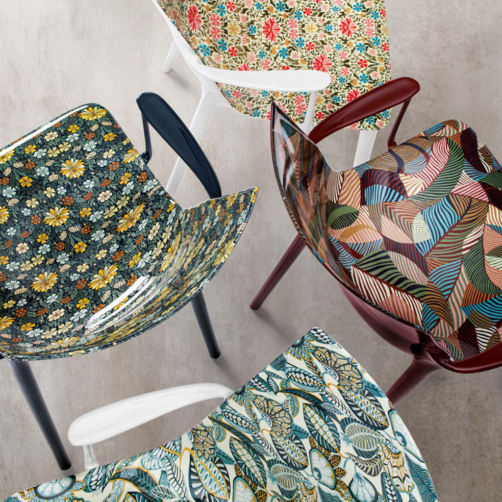 Kartell H.H.H Graphic Impression Garden Chair