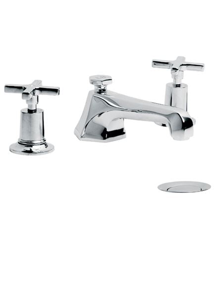 Lefroy Brooks MH1228 Mackintosh Three Hole Basin Mixer with Pop-Up Waste