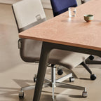 Fritz Hansen Oxford Office Chair with Low Back and Wheels