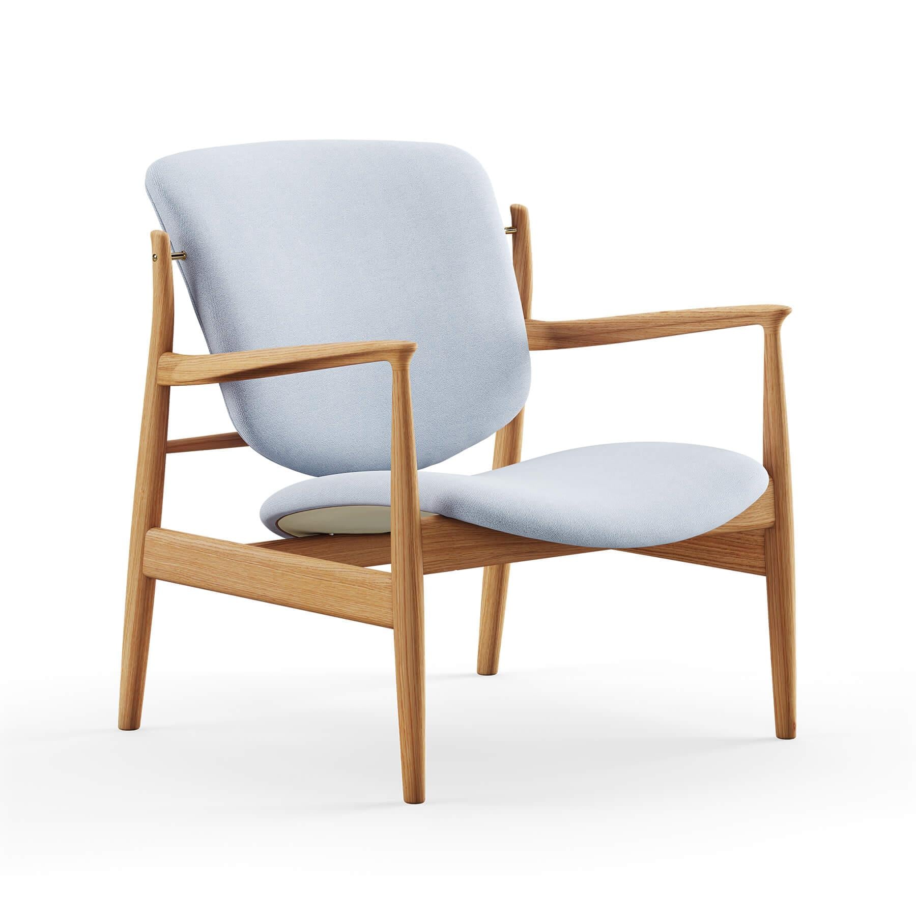 Finn Juhl The France Chair in Dark Oiled Oak