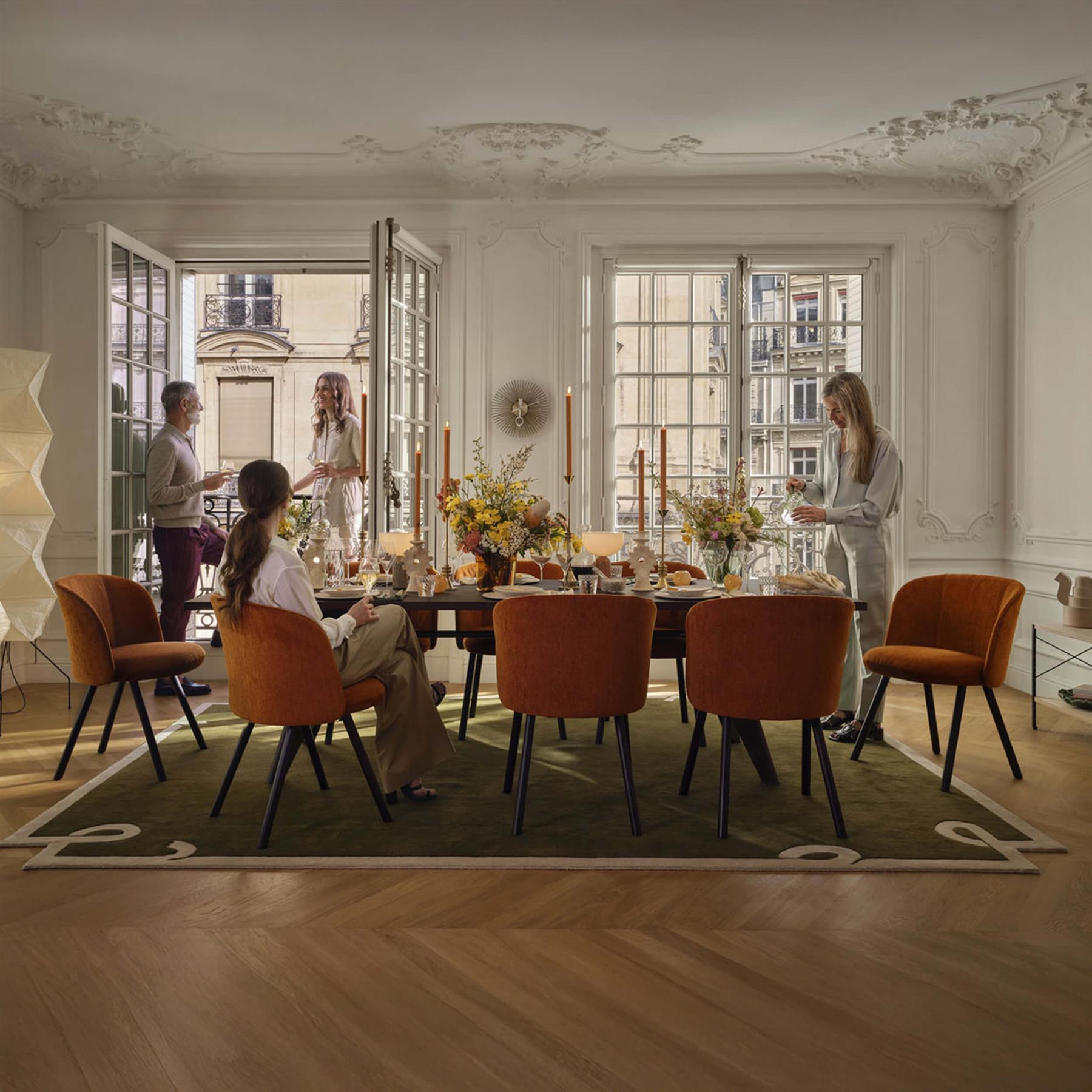 Vitra S.A.M Bois Dining Table