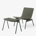 &Tradition Ville Garden Lounge Chair & Footstool