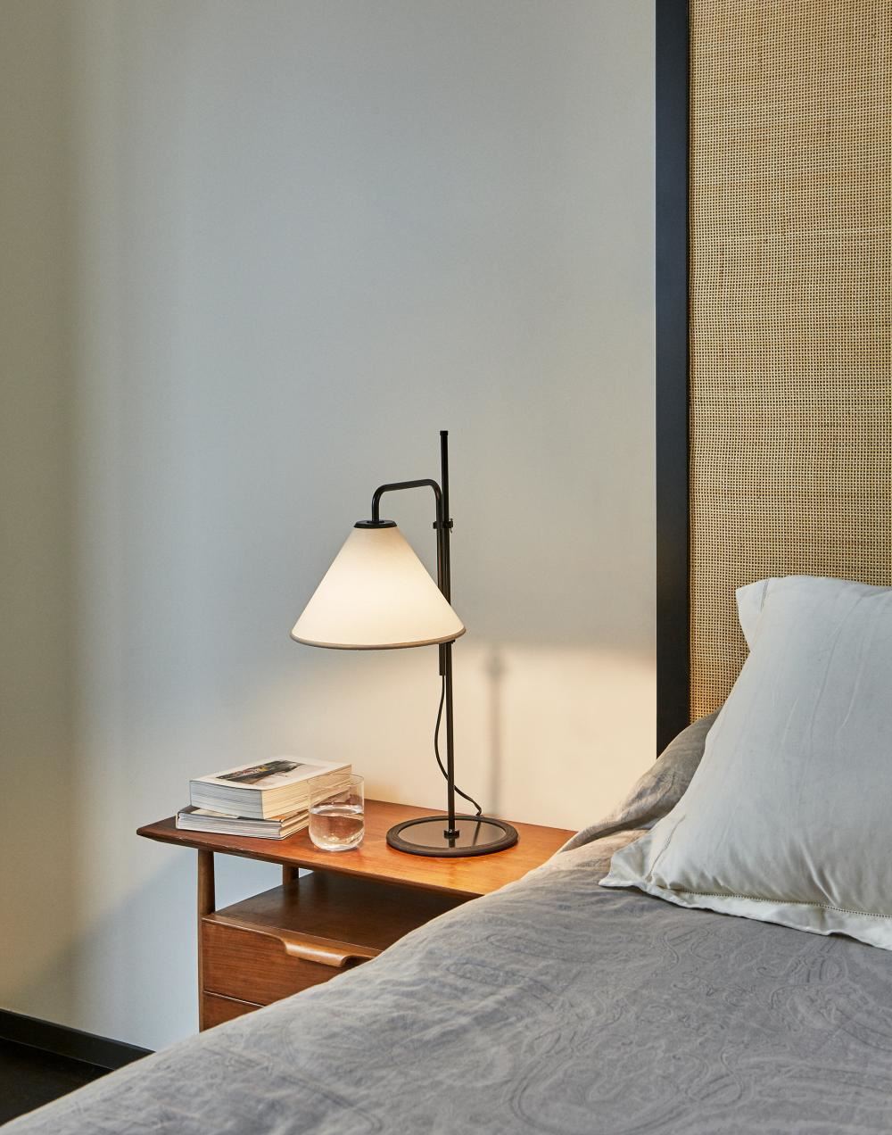 Marset Funiculi Table Light with Fabric Shade
