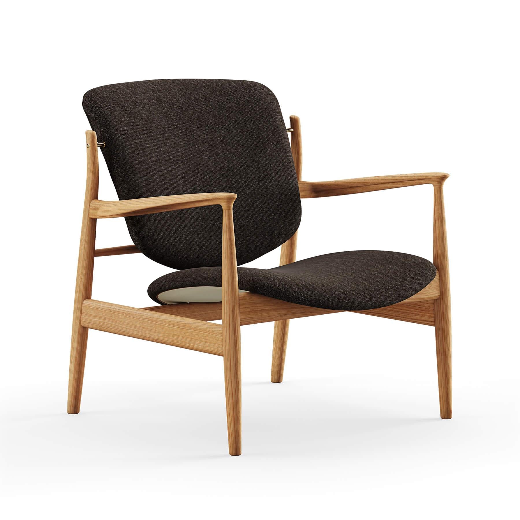 Finn Juhl The France Chair in Dark Oiled Oak