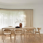 Ethnicraft Bok Upholstered Dining Chair