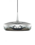 Outlet Umage Clava Dine Pendant Light - Polished Steel, Black Cable