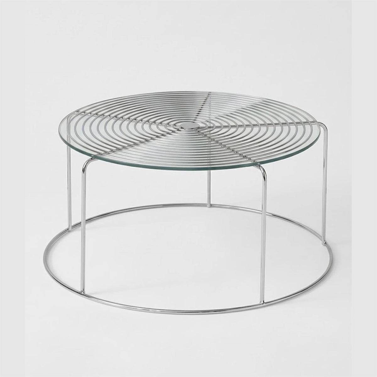 &Tradition Wire VP17 Coffee Table Glass Top