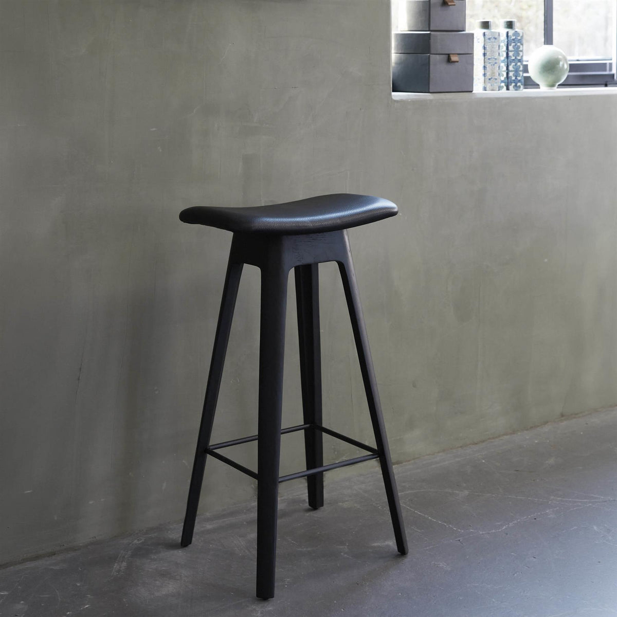 Andersen Furniture HC1 Breakfast Bar Stool with Upholstered Seat