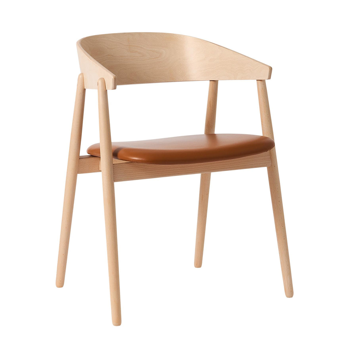 Andersen Furniture AC2 Dining Chair with Upholstered Seat