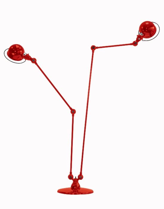 Jielde Loft Twin Floor Lamp - Gloss