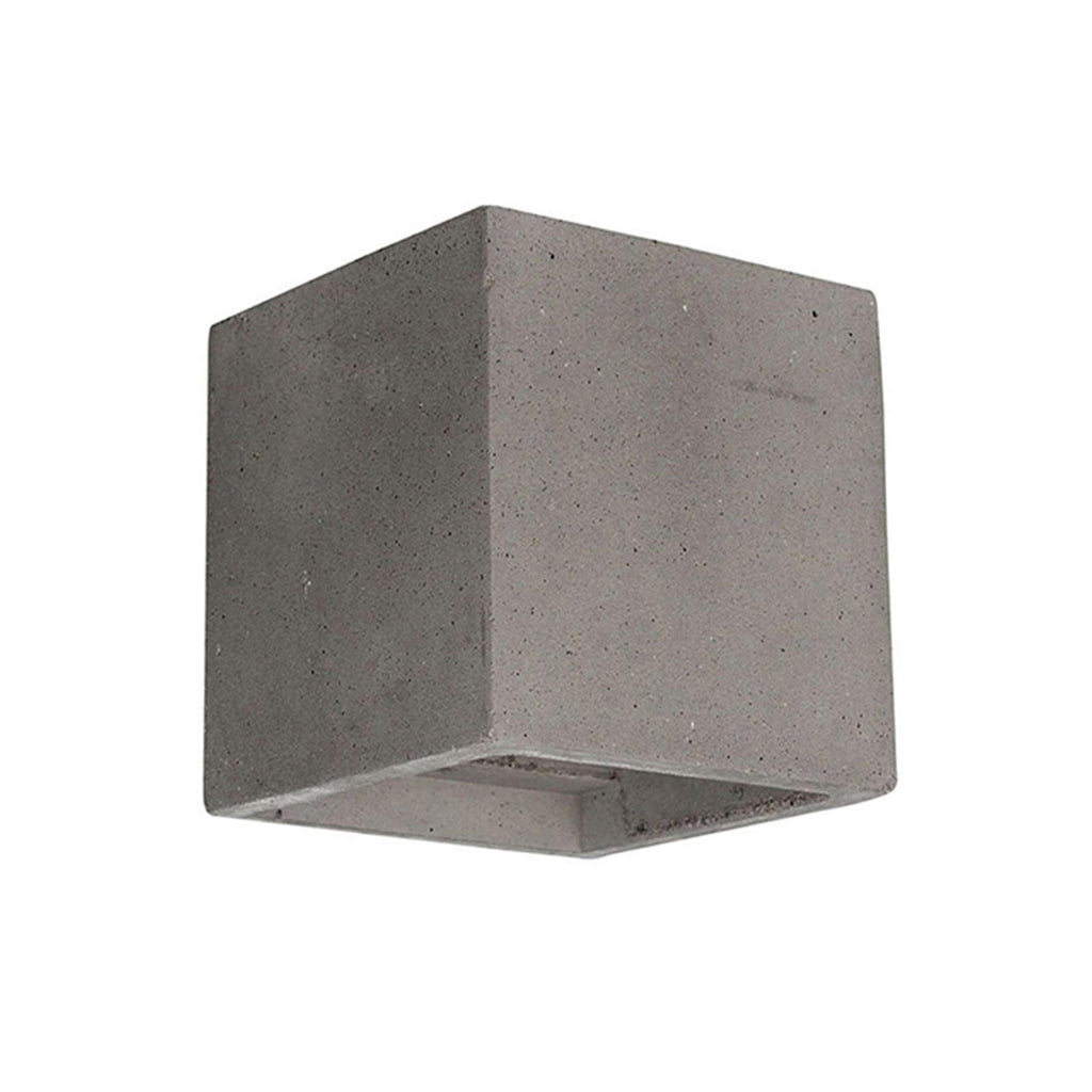 Concrete Cube Wall Light