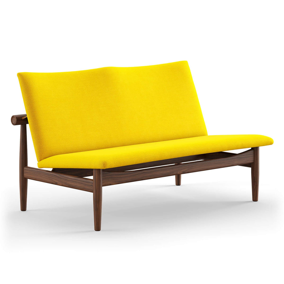Finn Juhl The Japan 2 Seater Sofa in Walnut