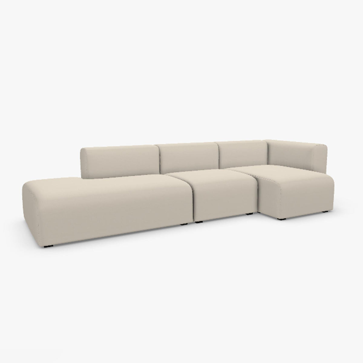 HAY Mags 3+ Seater Sofa Combination 3 Right