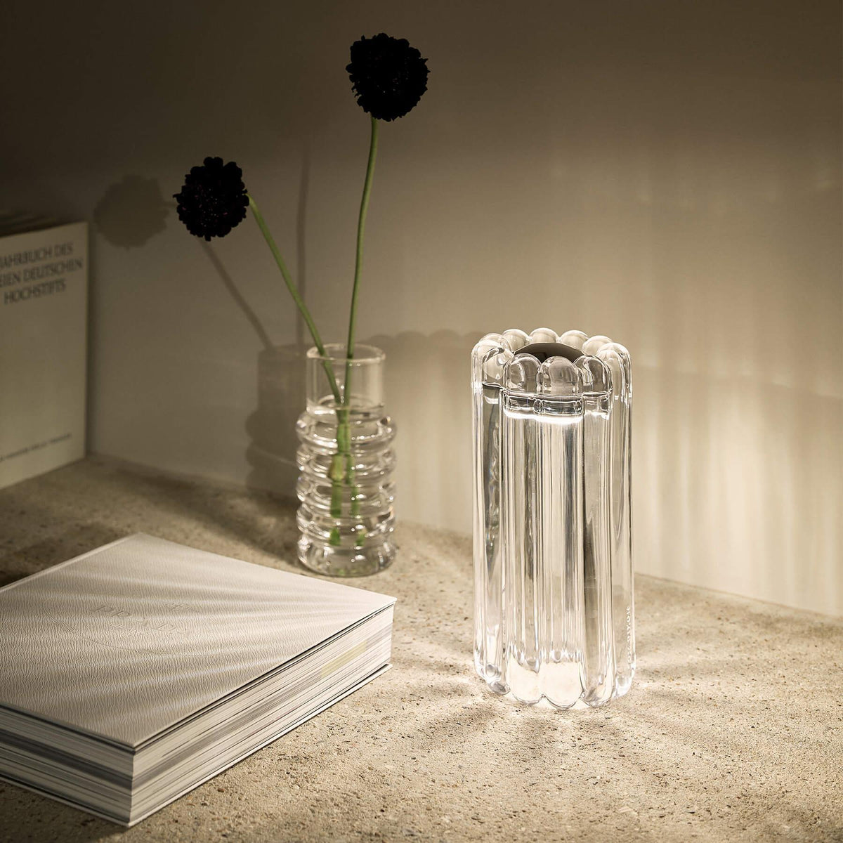 Tom Dixon Press Clear LED Table Lamp