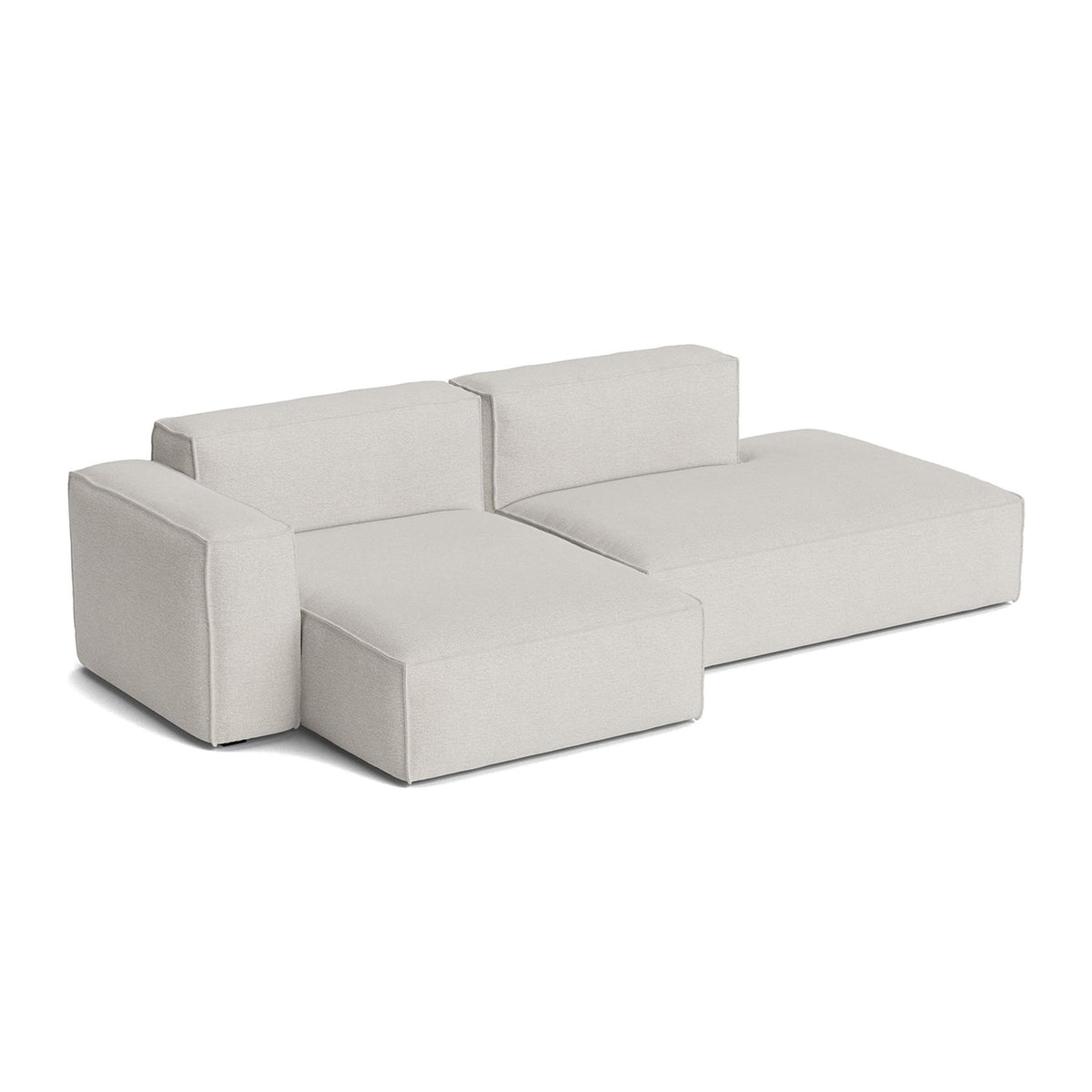 HAY Mags Soft 2+ Seater Sofa Low Armrest with Removable Cover Combination 3 Left