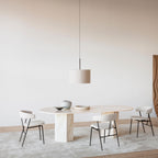GUBI Epic Dining Table - Elliptical, Neutral White