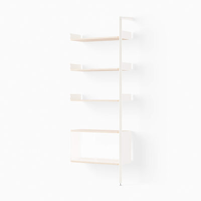 &Tradition Rombe IF6 Industrail Facility Shelves Extension With Cabinet