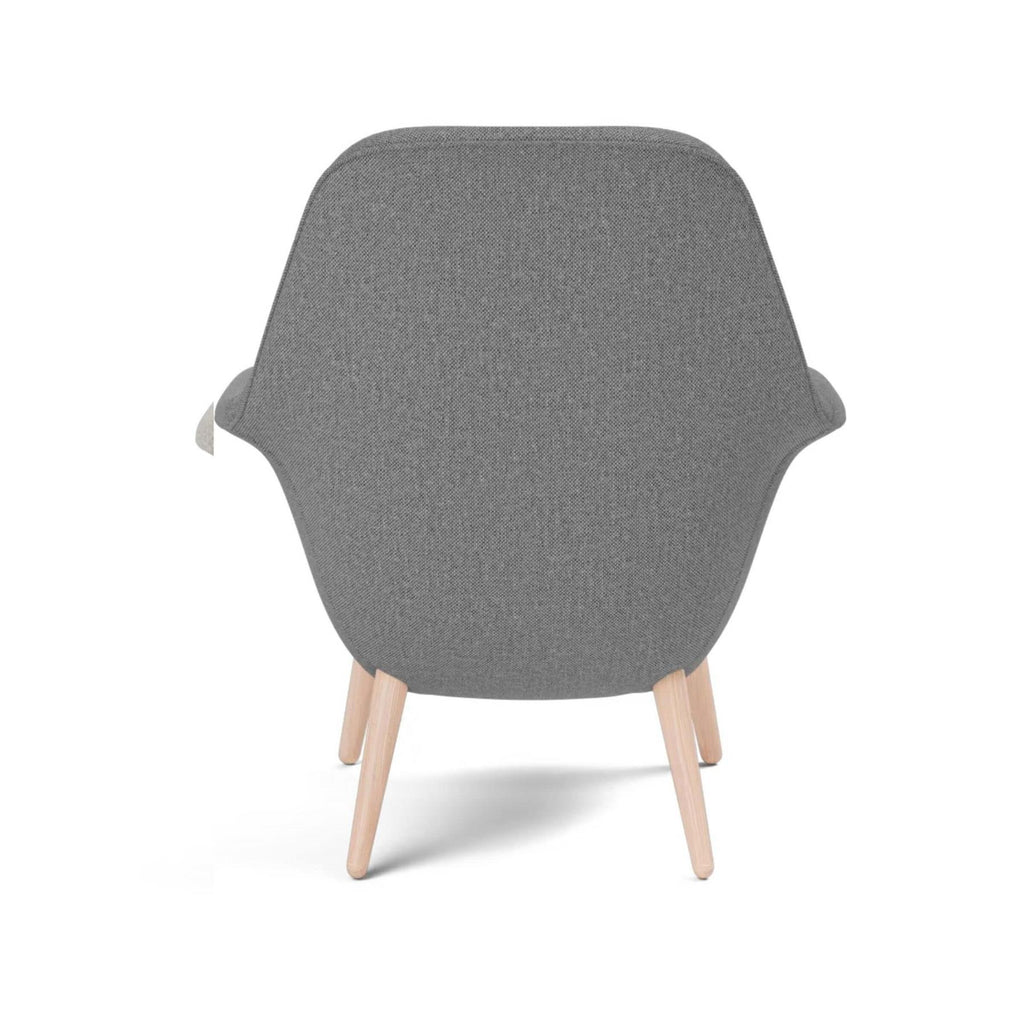 Fredericia Swoon Lounge Petit Wood Base Chair