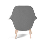 Fredericia Swoon Lounge Petit Wood Base Chair