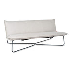 Jess Designs Earl 3 Seater Garden Sofa - Melbourne Grind Fabric