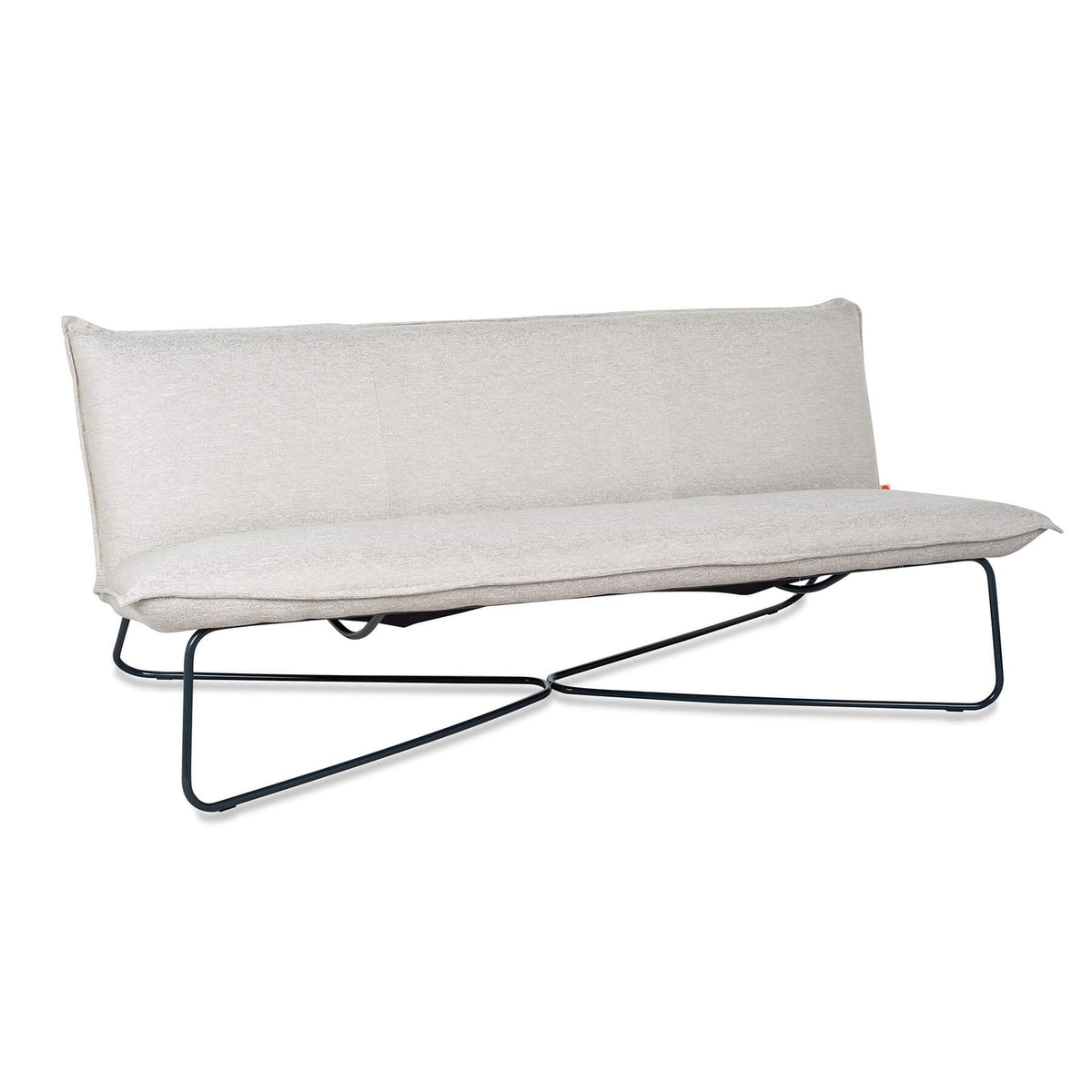 Jess Designs Earl 3 Seater Garden Sofa - Melbourne Grind Fabric