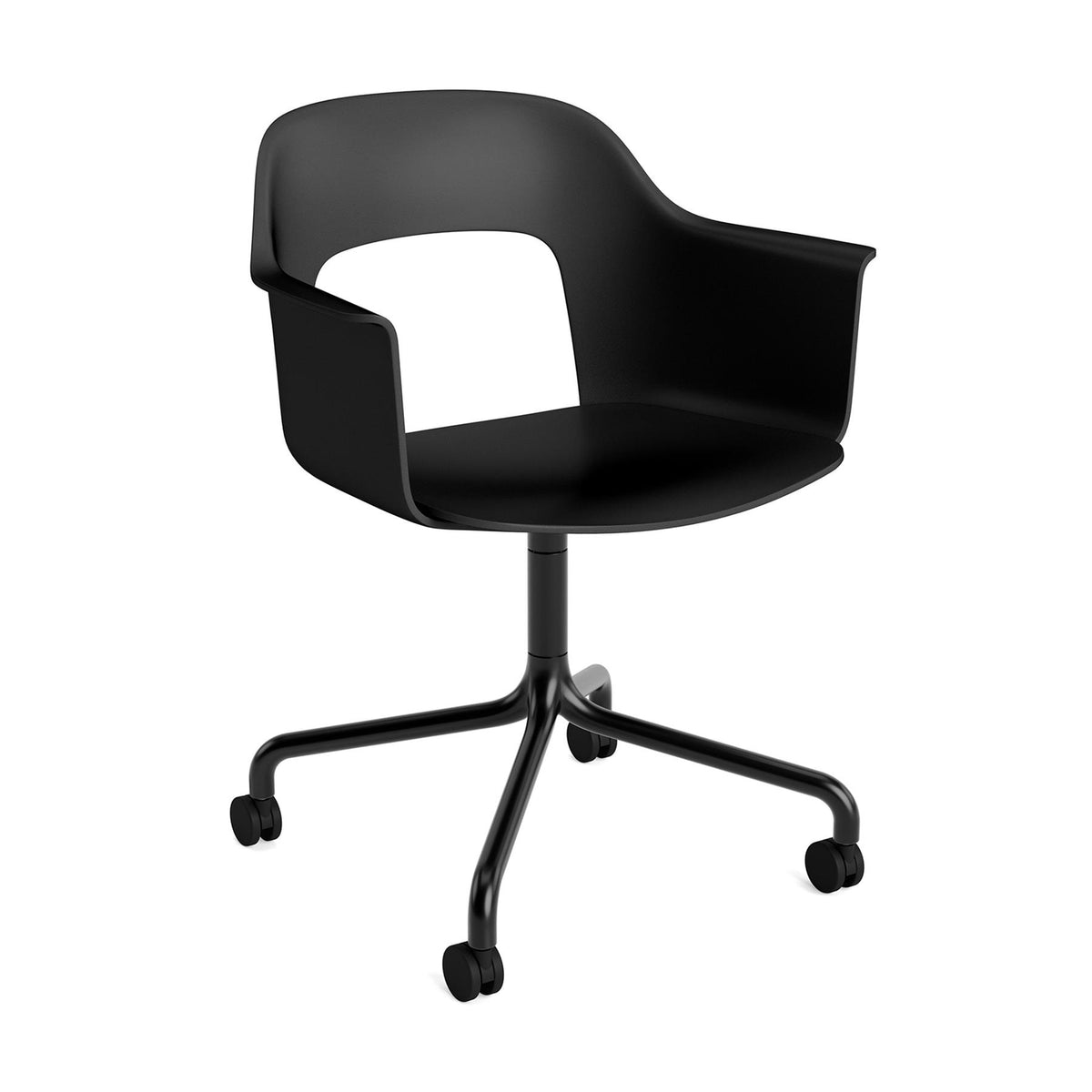 HAY Layout Armchair 261 with 4 Star Swivel Wheel Base