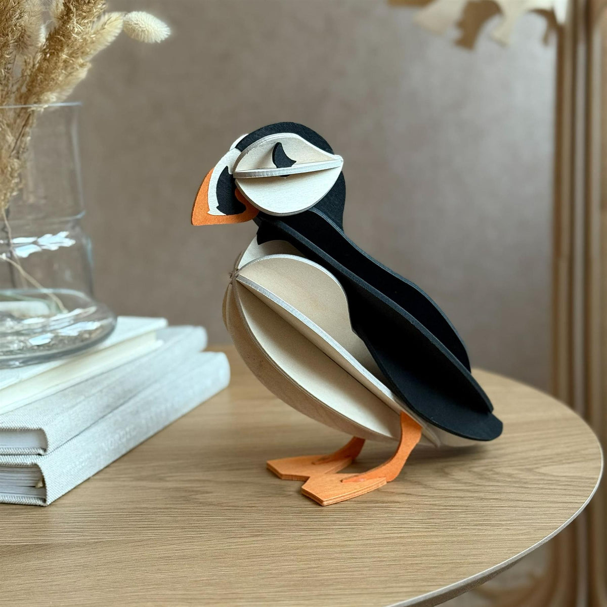 Lovi Wooden Puffin Decoration