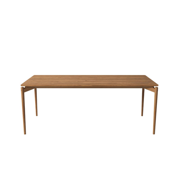 Outlet Bruunmunch Pure Dining Table - 190cm, Natural Oiled Oak, No Plates