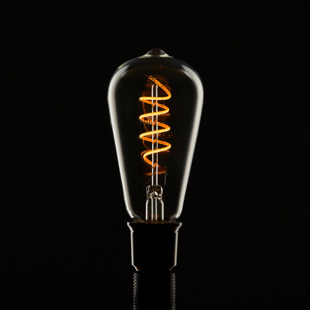 Fritz Fryer LED Pear Spiral - Filament Bulb - E27