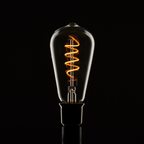Fritz Fryer LED Pear Spiral - Filament Bulb - E27