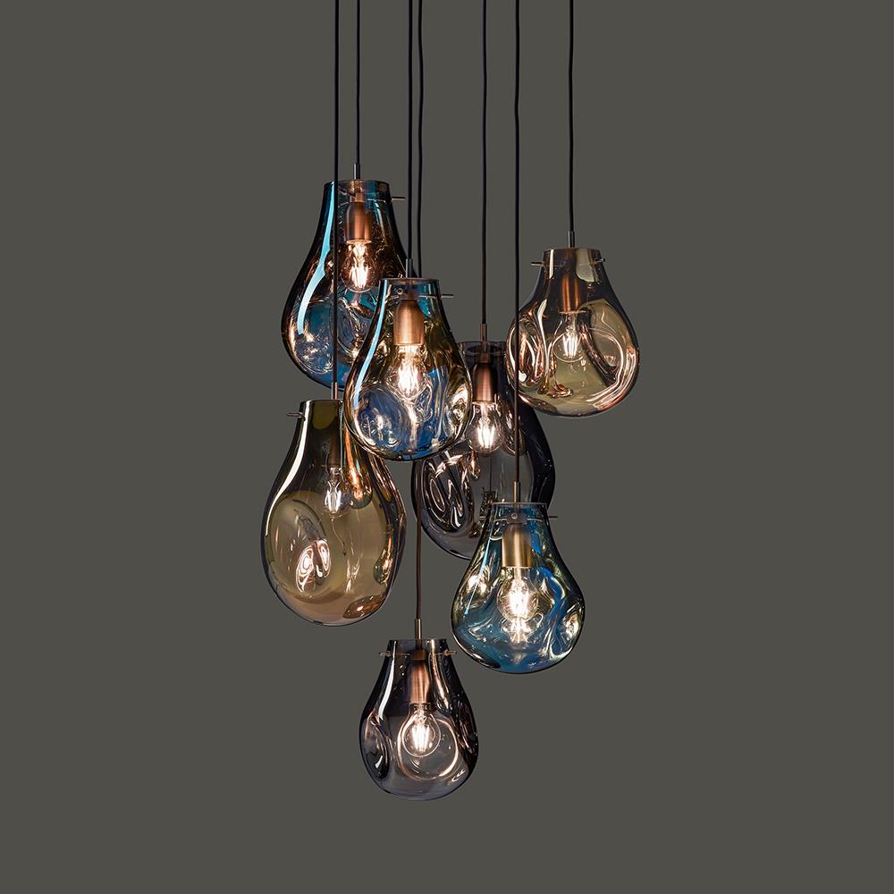 Soap pendant light