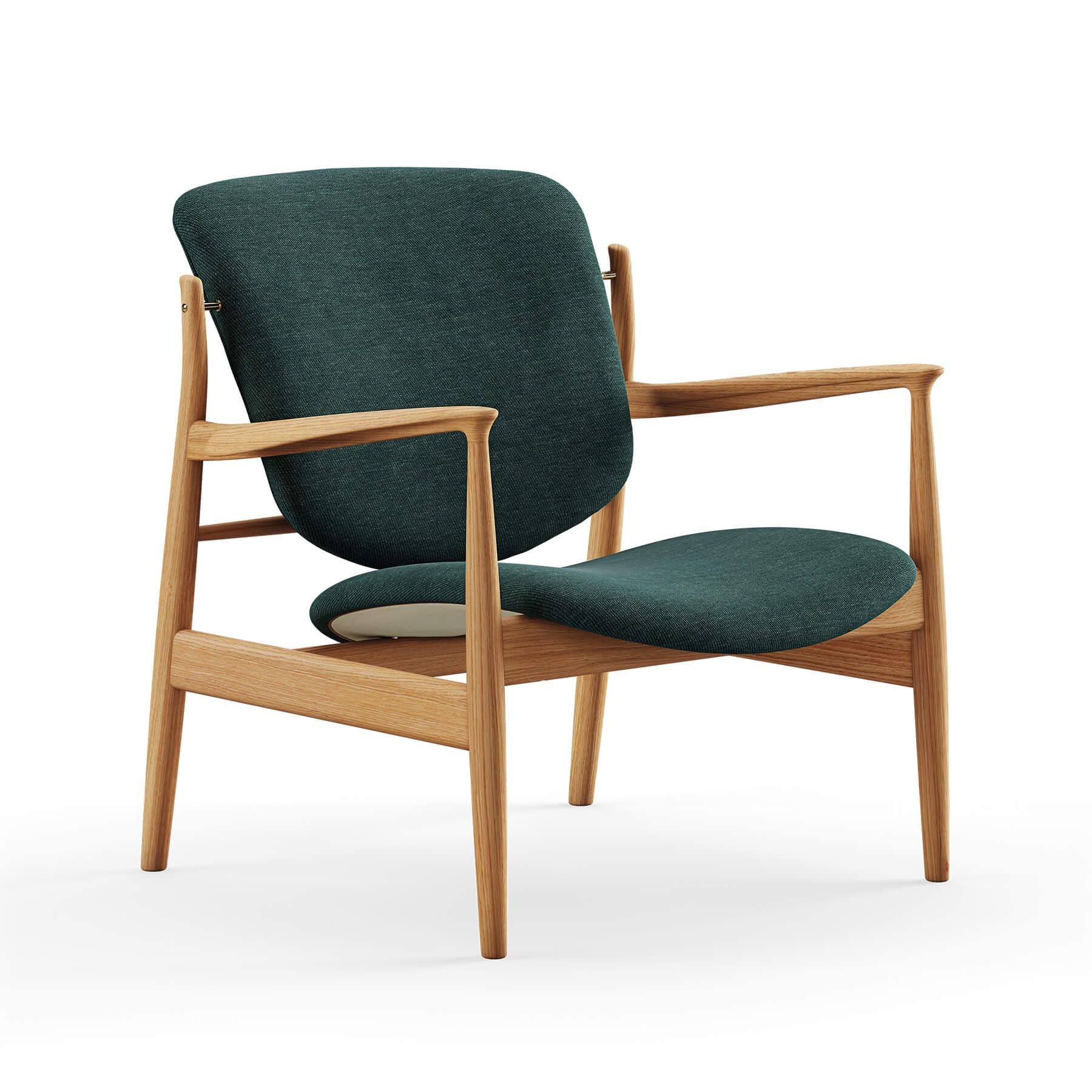 Finn Juhl The France Chair in Dark Oiled Oak
