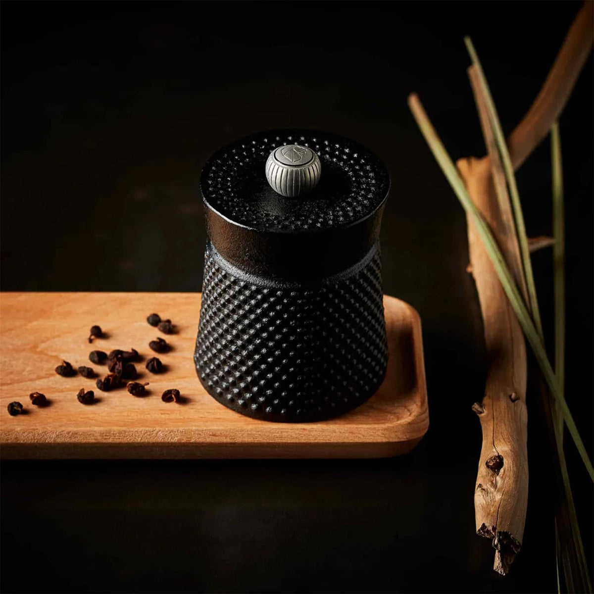 Peugeot Bali Black Cast Iron Pepper Mill