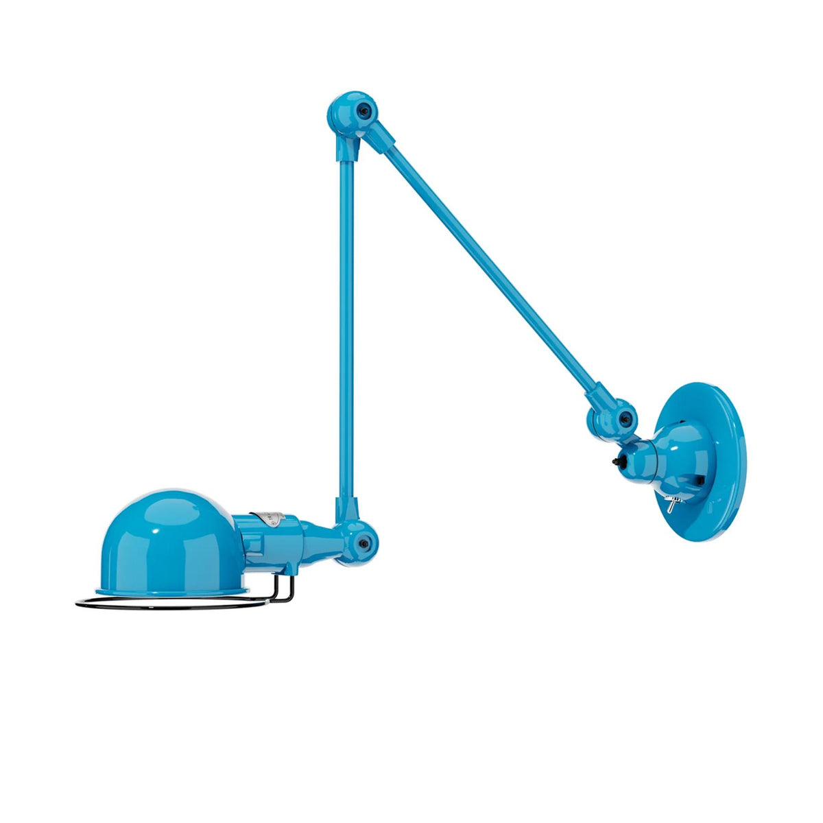 Jielde Signal Two Arm Adjustable Wall Light - Gloss