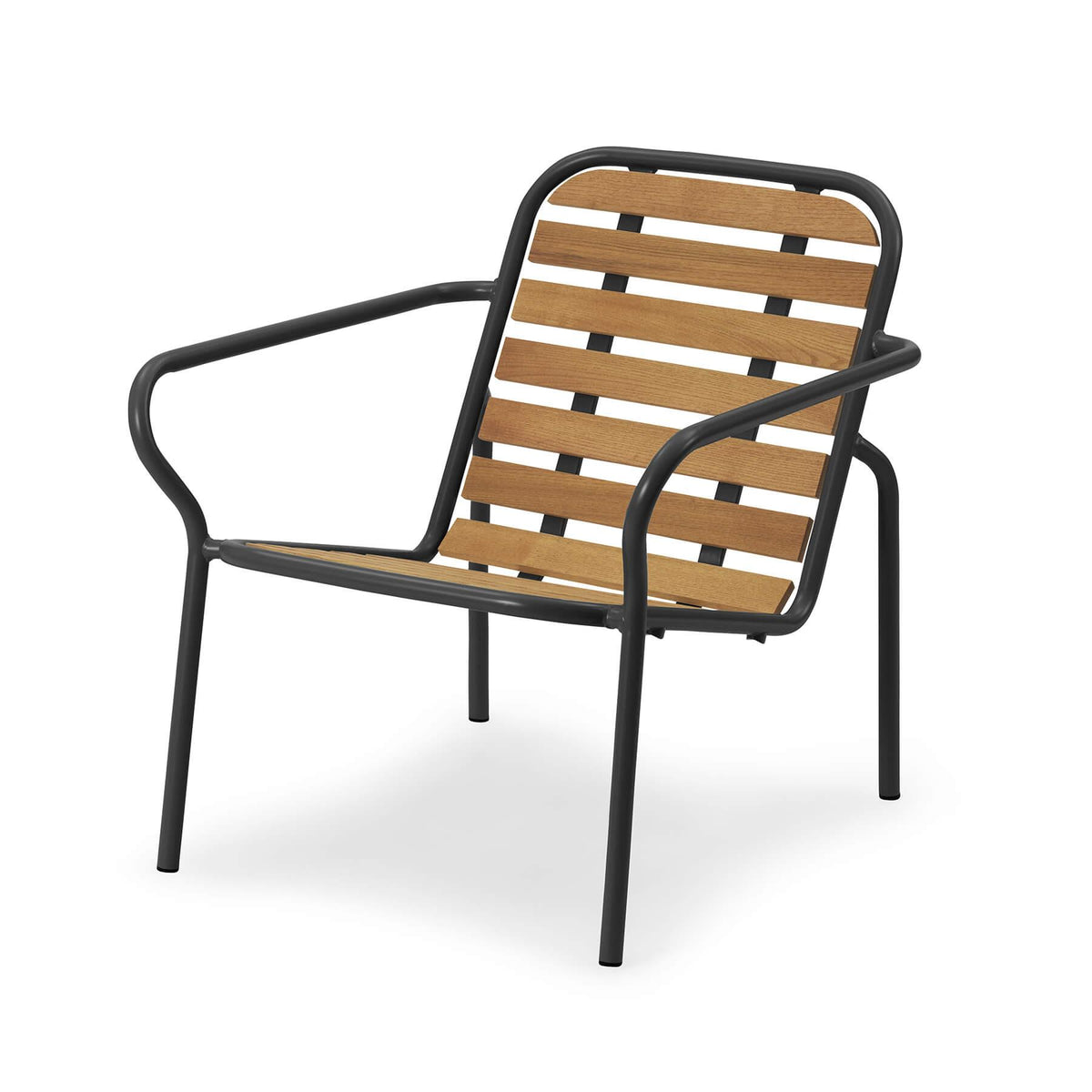Normann Copenhagen Vig Robina Wood Garden Lounge Chair