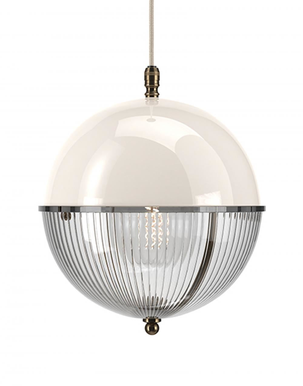 Fritz Fryer Grafton Globe Pendant Light